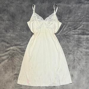 Vintage shadowline midi slip dress